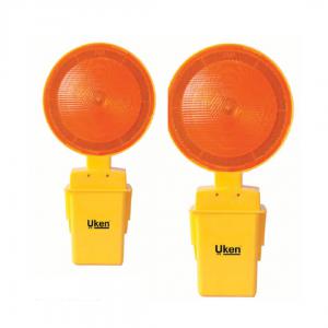 ROAD LIGHT ROUND WITH SINGLE BATTERY 2OMM 2 PCS